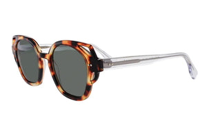 Cagliari Sunglasses Tortoise - Crystal - Francois Pinton Eyeglasses