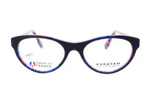 Animal Print French Eyeglasses- Karavan