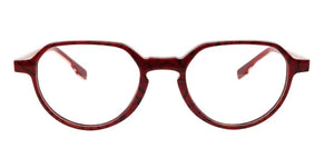 Burgundy Reader - French Eyeglasses- Karavan