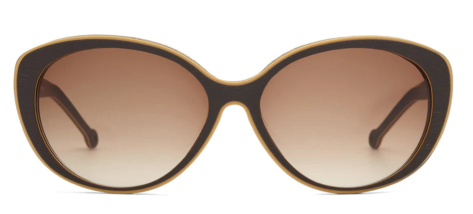 Karla - Wood Look Sunglasses