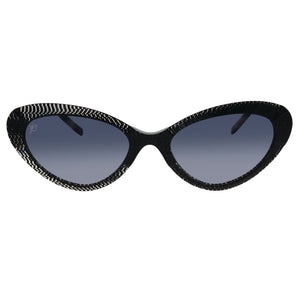 Aqua Cat-Eye Sunglasses - Francois Pinton