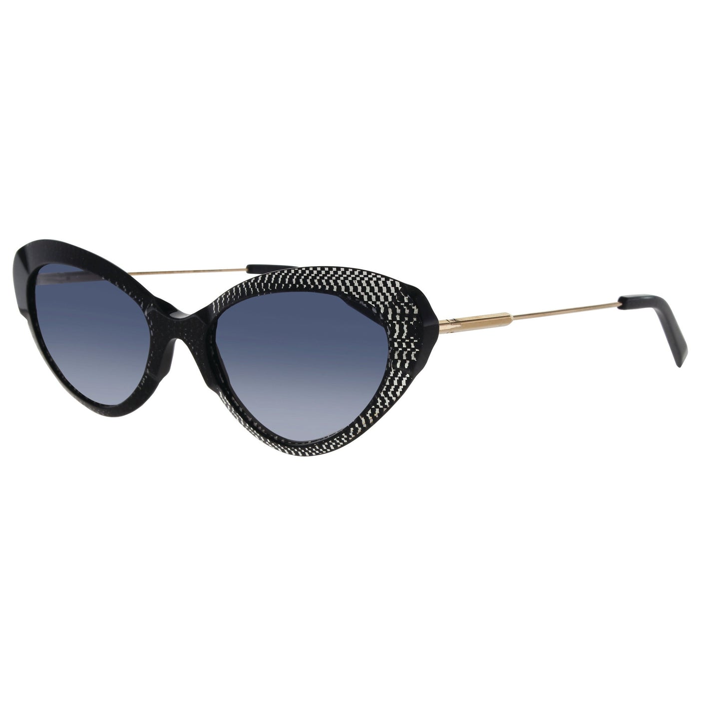 Aqua Cat-Eye Sunglasses - Francois Pinton