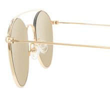 Charger l&#39;image dans la galerie, François Pinton Americano Gold 020 - Sunglasses in USA - cavaaller-Itwillbefine

