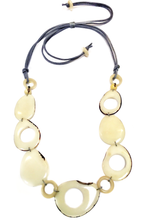 Load image into Gallery viewer, Vi Pebbles Ivory - Necklace Eyewear holder in USA - cavaaller-Itwillbefine
