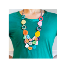 Load image into Gallery viewer, Vi Mingle rainbow pastel - Necklace Eyeglasses holder in USA - cavaaller-Itwillbefine
